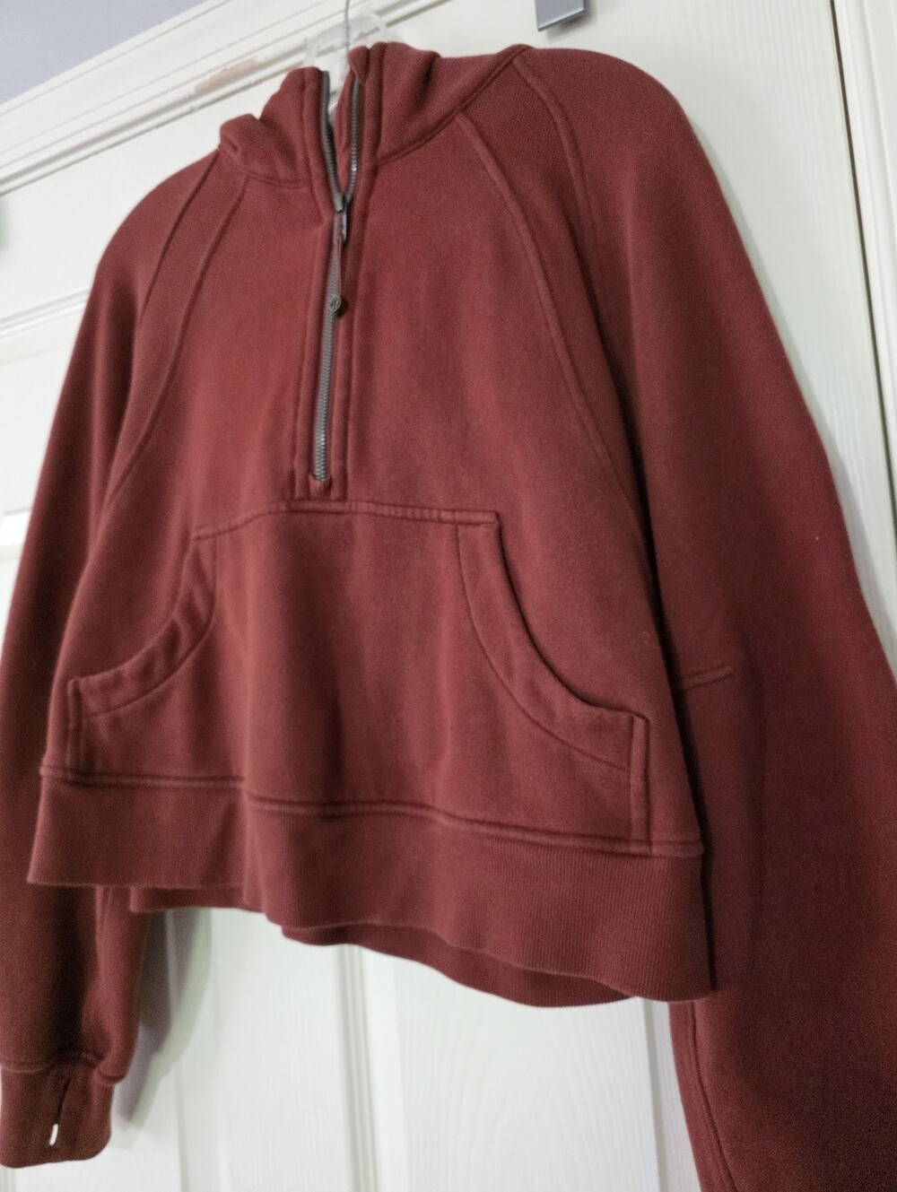Lululemon Scuba Oversized Half Zip Hoodie Savannah Size XS/S Athletic Yoga
